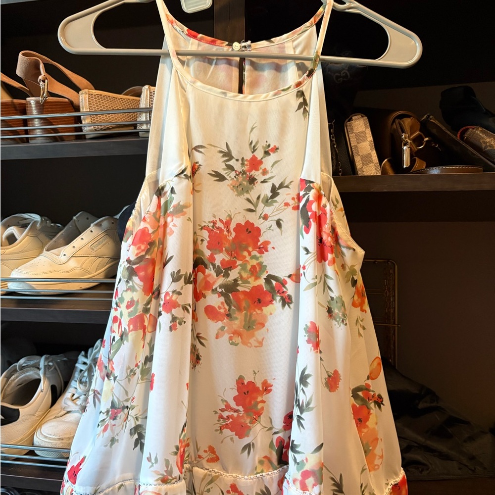 Floral Sleeveless top